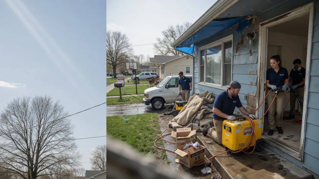 Basement Flood Cleanup in Needham, IN near me
